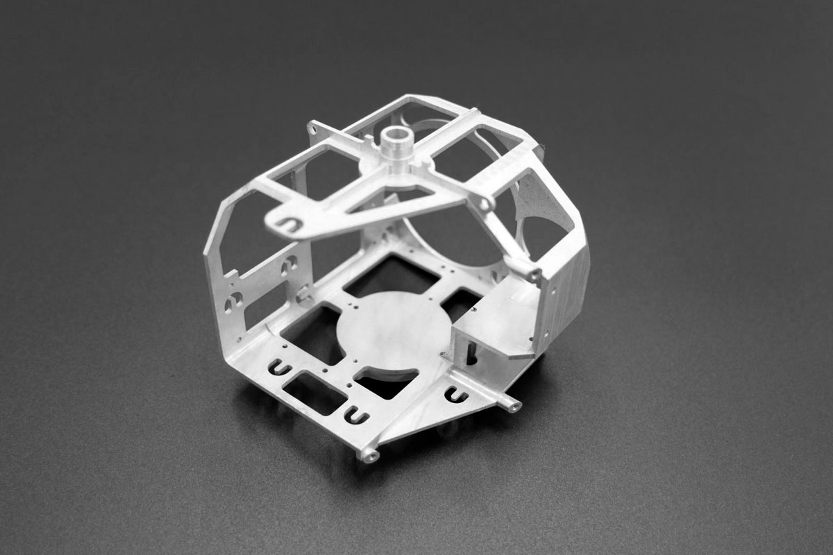 6061 aluminum lightweight hollow gimbal frame