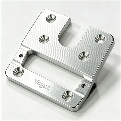 CNC machined part as machined